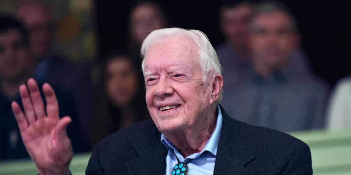 Jimmy Carter blasts election integrity bills backed by
Georgia Republicans 1