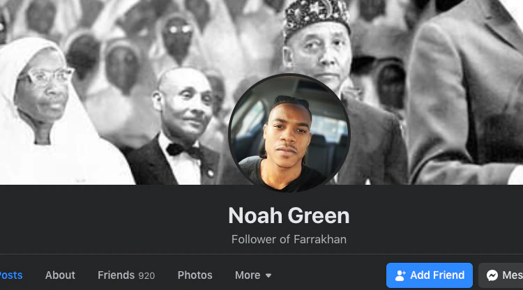 Man Behind Vehicular Attack on US Capitol Identified as
Nation of Islam Devotee Noah Green 1