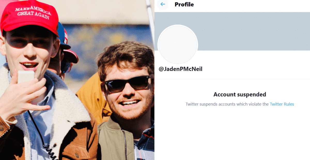 BREAKING: America First Commentator Jaden McNeil BANNED From
Twitter, Nick Fuentes Suspended 1