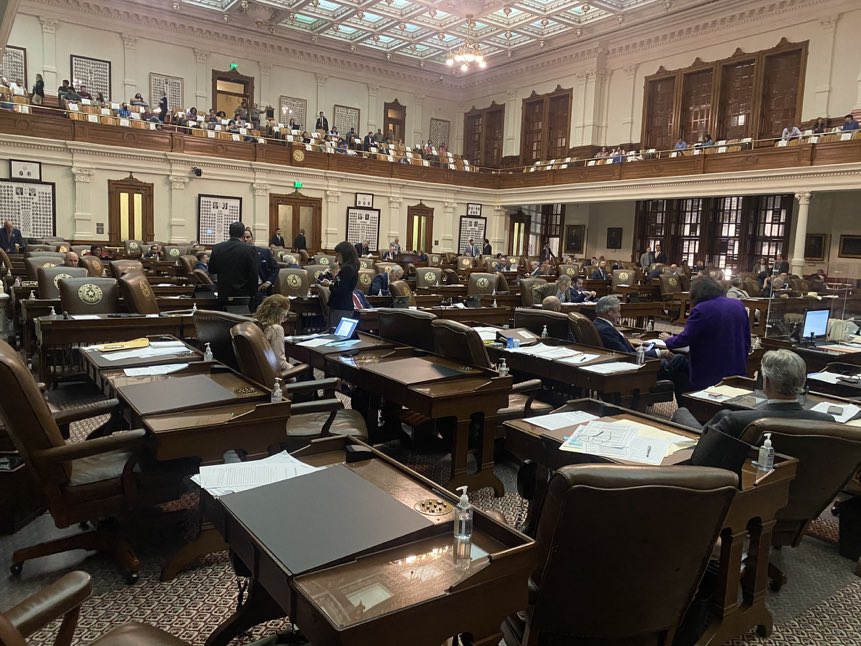 LOSERS: Texas Democrats Walk Off The Floor In Flailing Bid
To Stop The Election Integrity Bill 1