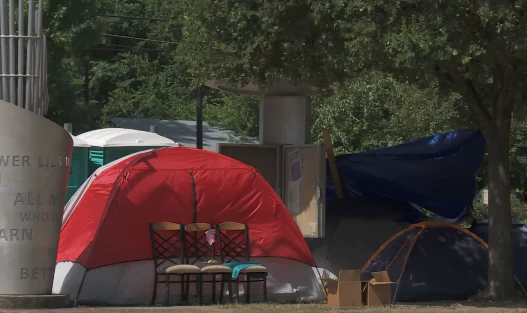 Austin, Texas Voters Pull the Lever for a Camping
Ban 1