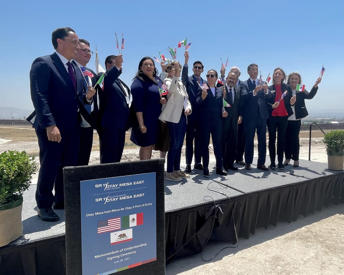 California, Mexico Sign Agreement to Open New Border
Crossing by Late 2024 1