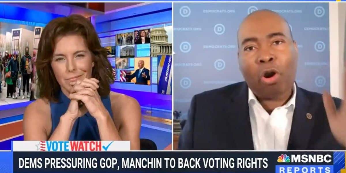 DNC chairman says Democratic Sen. Joe Manchin — whose vote
is keeping Dems in power — is 'against America' 1