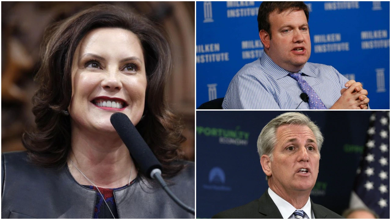 Michigan Gov. Gretchen Whitmer Used Kevin McCarthy’s BFF
Frank Luntz to Sell COVID-19 Lockdowns to Conservatives 1