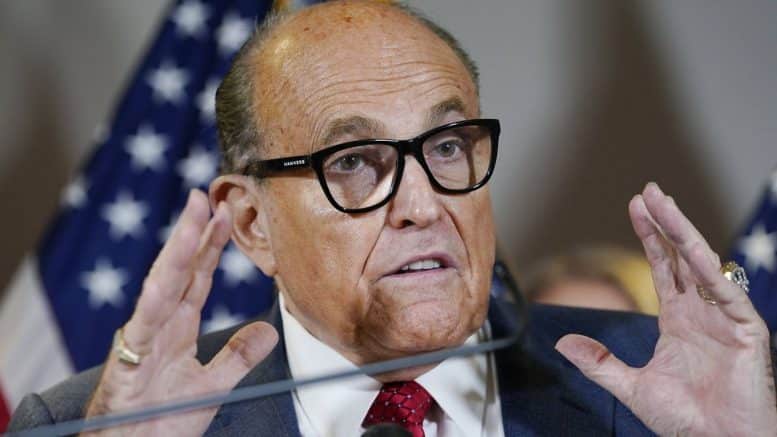 N.Y. court revokes Giuliani’s law license for exposing
election fraud 1