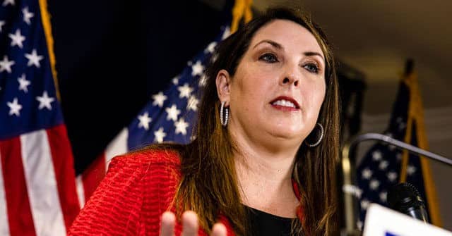 Exclusive — Ronna McDaniel: Numbers Don’t Lie. The American
People Want Election Integrity 1