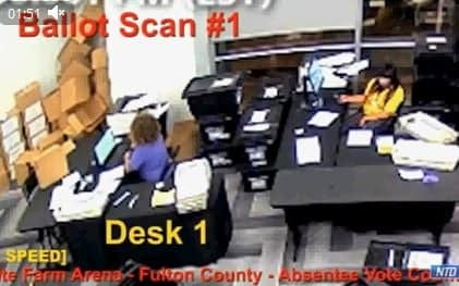 Hard Evidence Presented: Duplicate Ballots were Counted in
Fulton County Georgia in 2020 Election 1