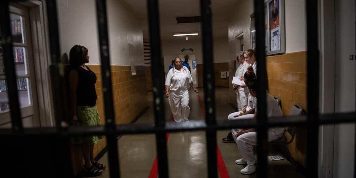 Women inmates condemn California for pro-trans law forcing
them to be housed with, abused by men. State hands out condoms and
pregnancy resources. 1