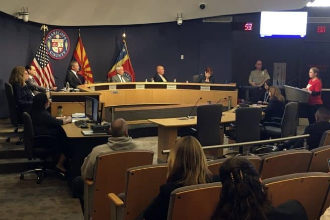 Maricopa County Board issues defiant response to audit
subpoenas 1
