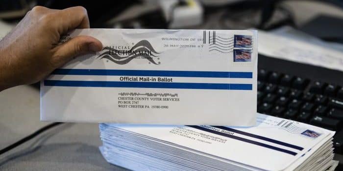 FRAUD ALERT! Calif. Voters Will Be Able to Download Ballots
at HOME 1