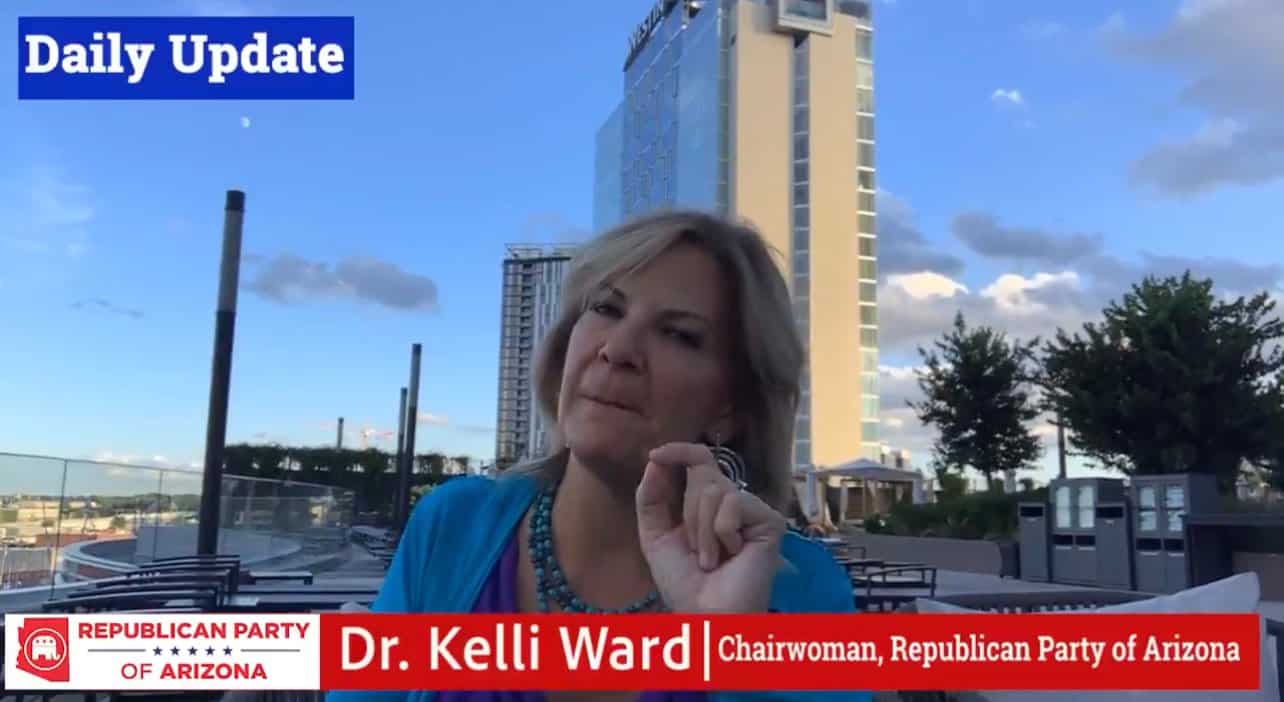 AZGOP Chairwoman Kelli Ward – America’s Audit Update: Final
Report COMING SOON 1