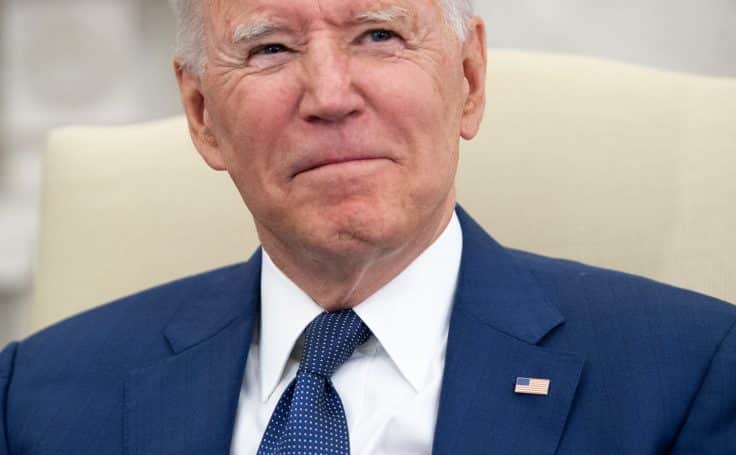 Poll: Nearly 80 Percent of Voters Say Biden Responsible for
Inflation Spike 1