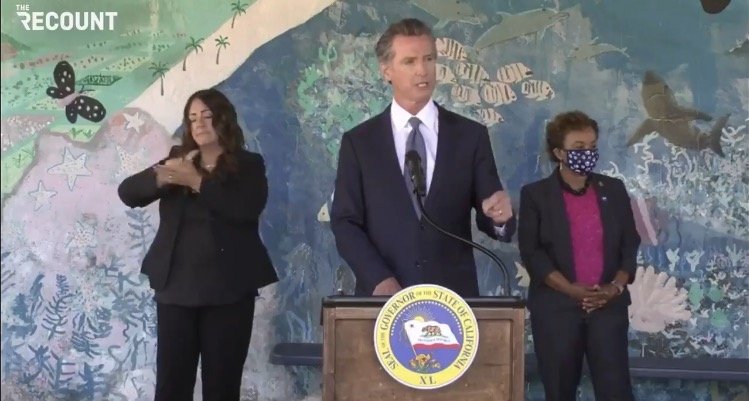 Newsom Announces California will be the First State to
Require All School Staff be Vaccinated Against Covid or Tested
Weekly (VIDEO) 1