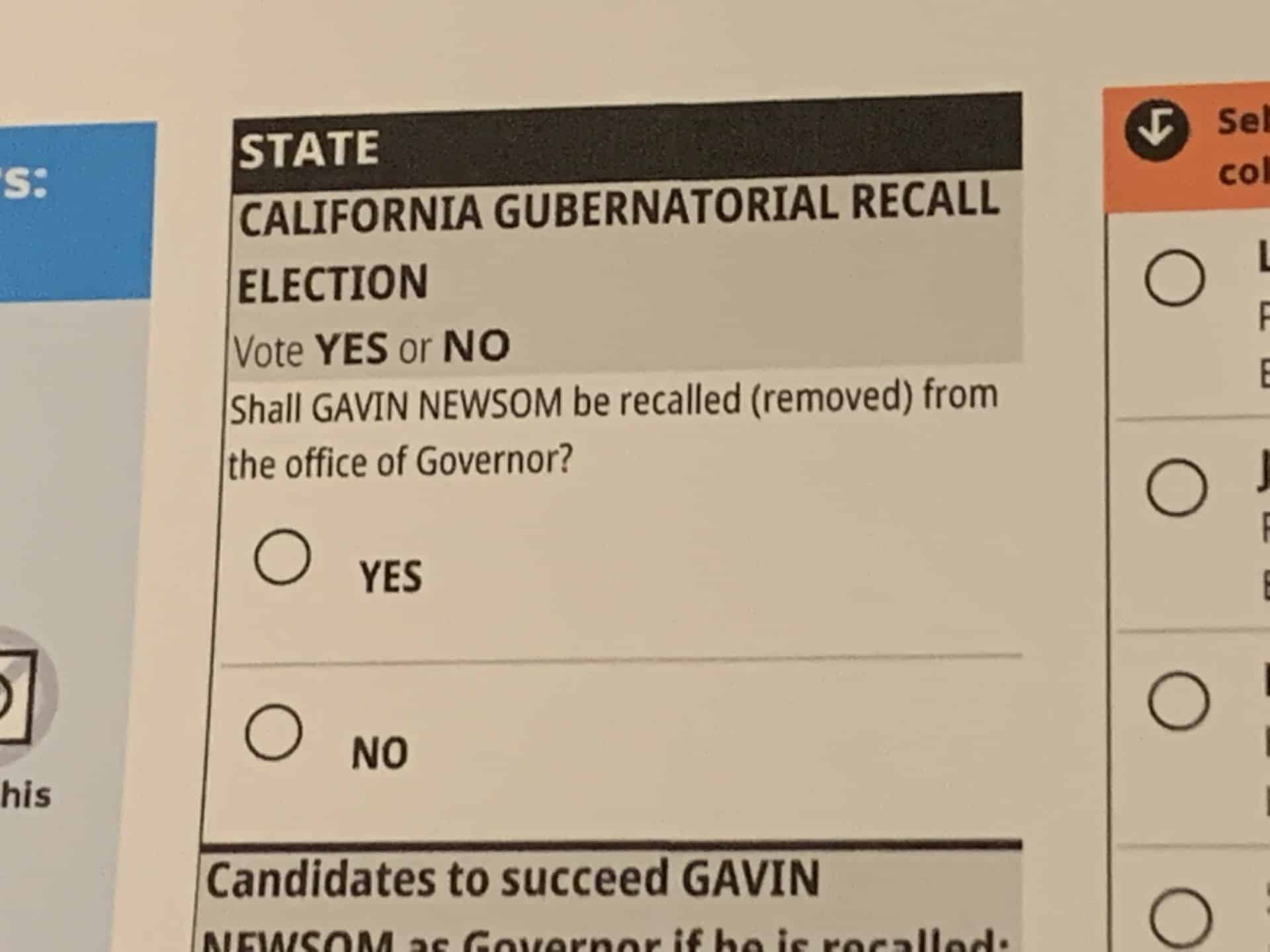 California Recall Ballots Arrive; Gavin Newsom Faces Voters'
Verdict 1