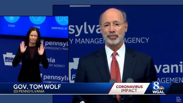 Pennsylvania Prison Guards Union Threatens Legal Action
Against Dem Governor Tom Wolf Over Mandated Vaccines 1