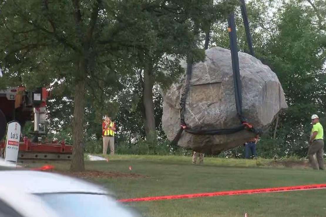 You're Not Going to Believe Why a Wisconsin School Spent
$50K To Move a Rock 1