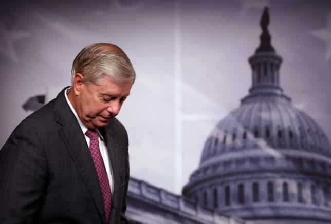 Sen. Graham faces grassroots censure after infrastructure
vote 1