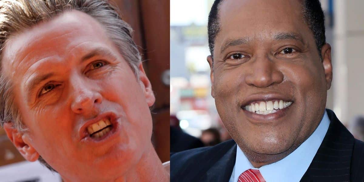 Gov. Newsom warns that Republican Larry Elder is only 2
points away from winning California recall election 1
