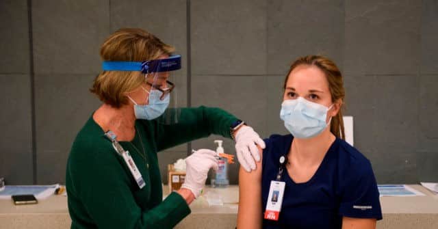 California Mandates Coronavirus Vaccines for Healthcare
Workers 1
