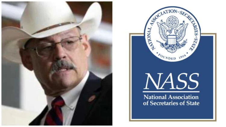 Arizona Rep. Mark Finchem Exposes the National Association
of Secretaries of State for Plotting to Halt Forensic
Audits 1