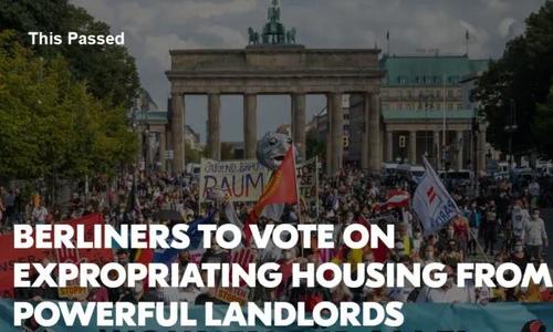Shocker! Crazy 'Afforable Housing' Referendum Passes In
German Election 1