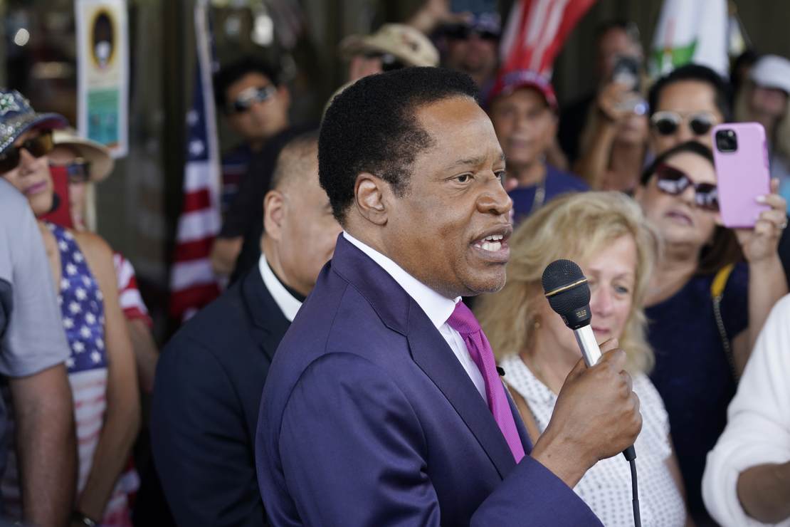 'Californians Are Absolutely Fed Up': Larry Elder Slams
Newsom's Leadership As Recall Enters Final Week 1