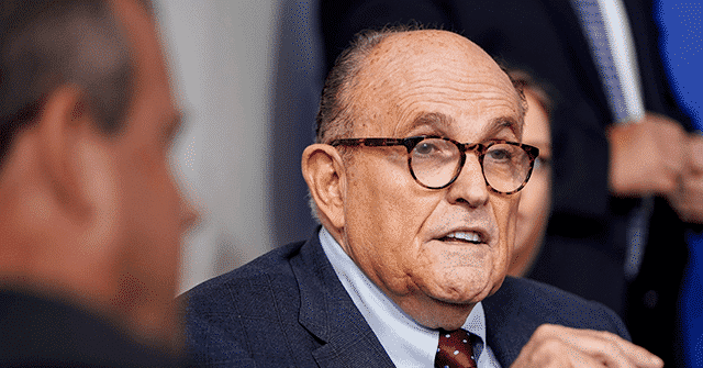 Rudy Giuliani: 'I Don't Know' Why Fox News Banned Me --
'They Haven't Given Me a Reason' 1