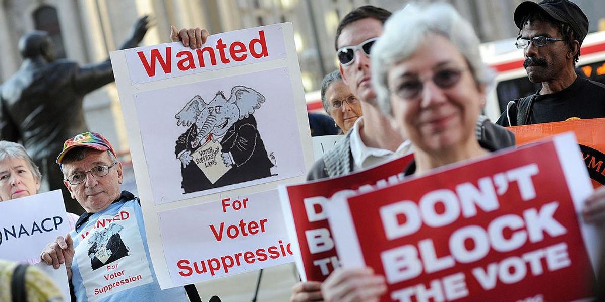 NC court strikes down voter ID law, once again arguing that
photo requirements are racist 1