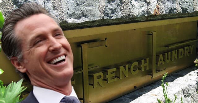 Restaurant Critic: California Recall Not Possible Without
Gavin Newsom's 'French Laundry' Scandal 1