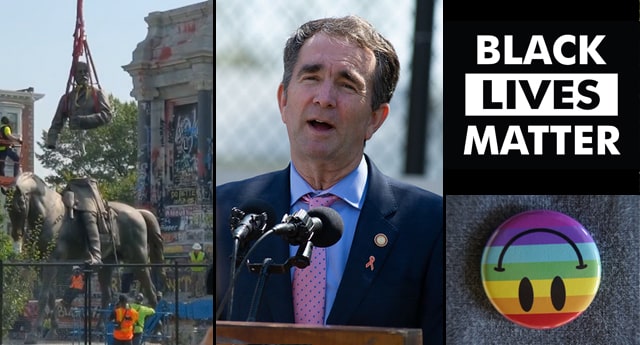Virginia Officials Will Replace Objects in Time Capsule
Under Robert E. Lee Statue With Kente Cloth, LGBT Pin And BLM
Sticker 1