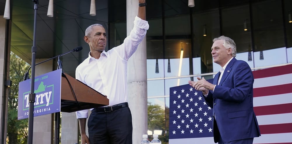 Barack Obama Stumps for Terry McAuliffe in Virginia 1
