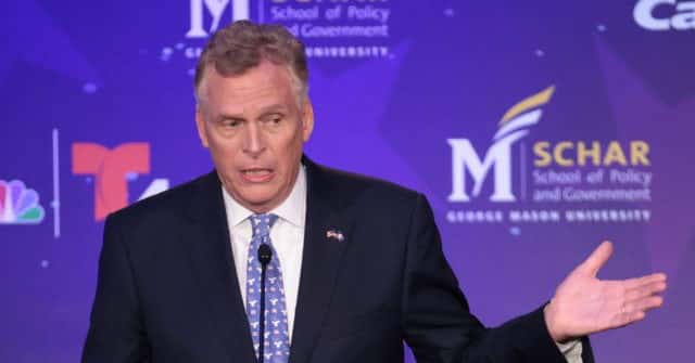 Poll: McAuliffe Losing Ground in Virginia as Election Day
Draws Closer 1