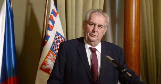 'Czech Trump' President Zeman Rushed to Hospital Day After
Election 1