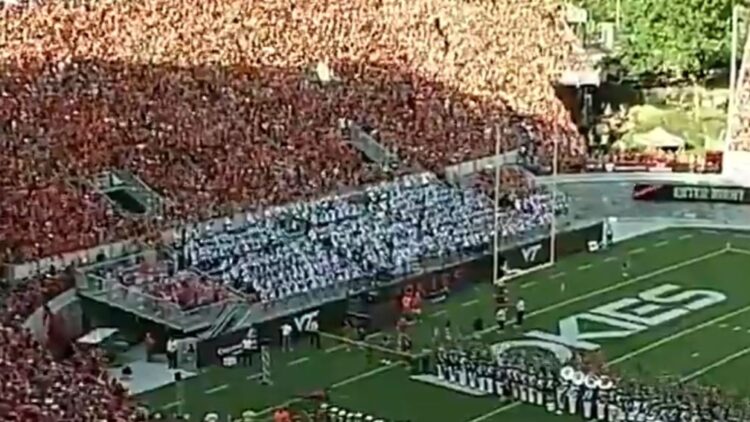 Virginia Tech Moves to Silence Student Body At Football
Games After “FJB” Chants 1