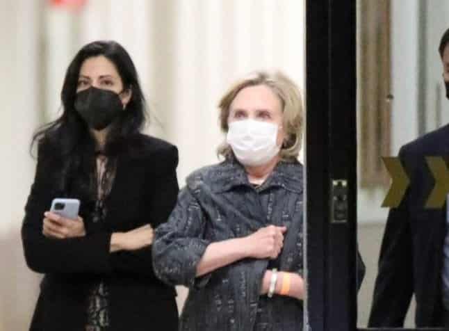 Hillary Clinton and Huma Seen Leaving California Hospital
Where Bill Clinton Is Suffering in ICU 1