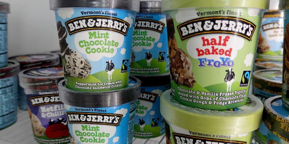 Ben & Jerry get stumped when asked why they sell ice
cream in Georgia and Texas but not Israel 1