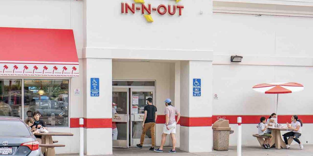 Another In-N-Out Burger in northern California gets shut
down for failing to check customers for proof of COVID
vaccinations 1