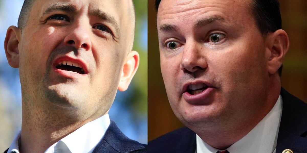 Independent Evan McMullin is reportedly planning to
challenge Utah Sen. Mike Lee, who voted for McMullin in
2016 1