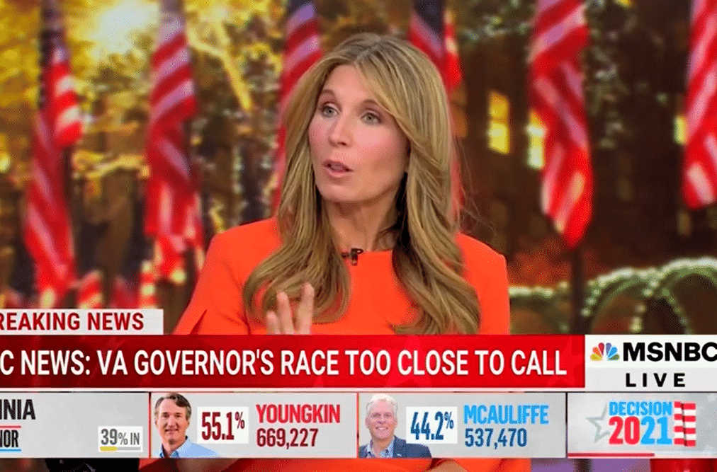 MSNBC Anchors Melt Down At Potential GOP Victory In
Virginia 1