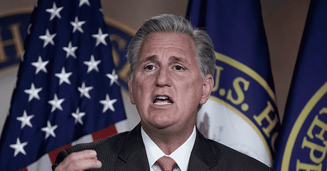 McCarthy: Dems 'Misreading' This Week's Elections if They
Push Forward with Spending Package 1