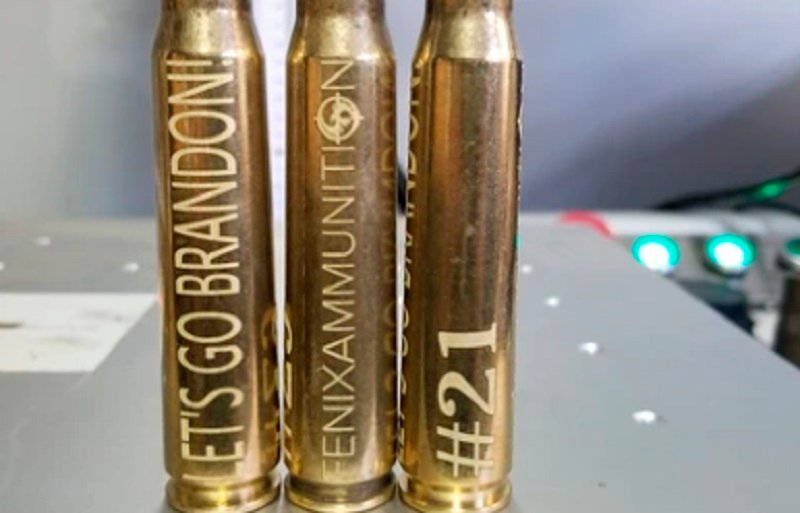 Michigan Ammo Shop Selling Bullet Cases Engraved With ‘Let’s
Go Brandon’ and ‘F-ck Joe Biden’ 1
