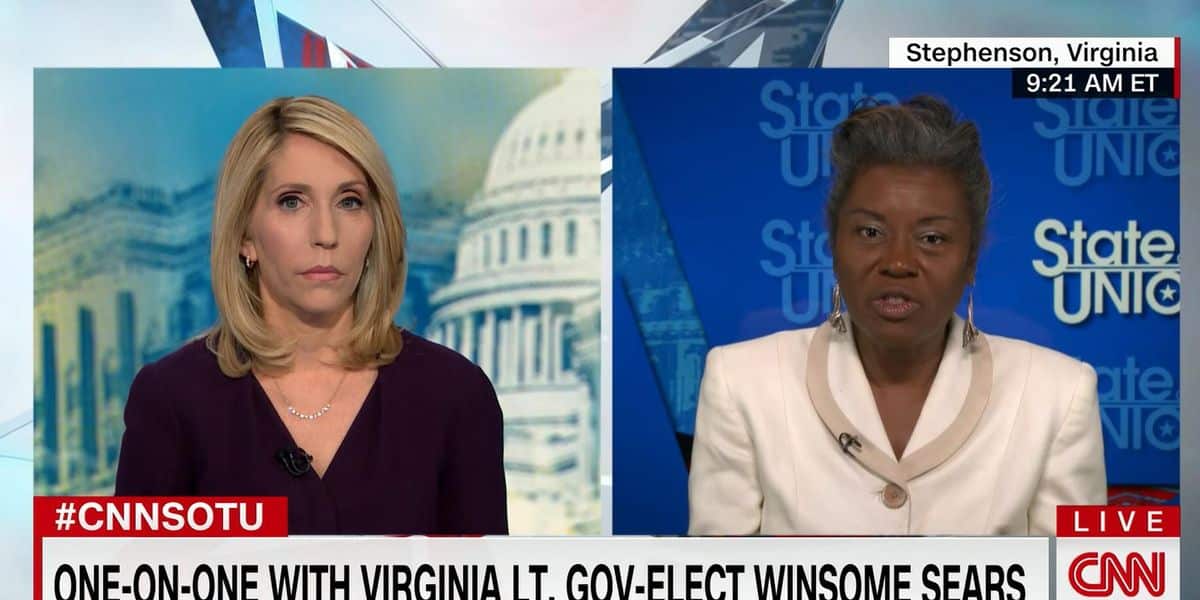 Winsome Sears abruptly shuts down CNN host who claims CRT is
not part of Virginia curriculum: 'It's weaved in' 1