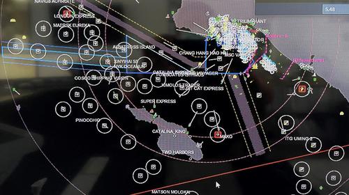 Peak Season Over: Container-Ship Arrivals In Southern
California Fall 1