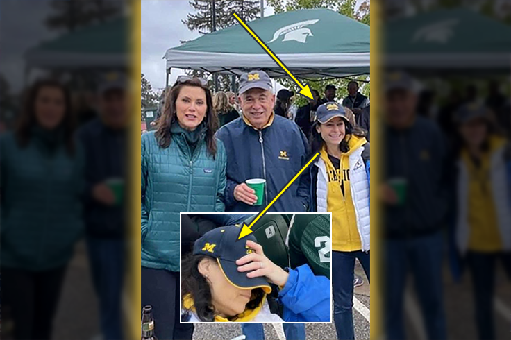 Dems Gone Wild: Michigan AG Behaves Like Sloppy Freshman at
College Football Tailgate 1