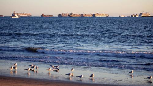 How California "Solved" Its Record Ship Pileup: It Moved
Them Out Of Sight, Over The Horizon 1