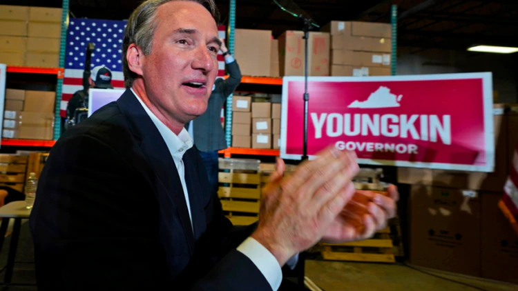 Youngkin Projected as Virginia Winner As GOP Set to Sweep
Statewide Offices 1