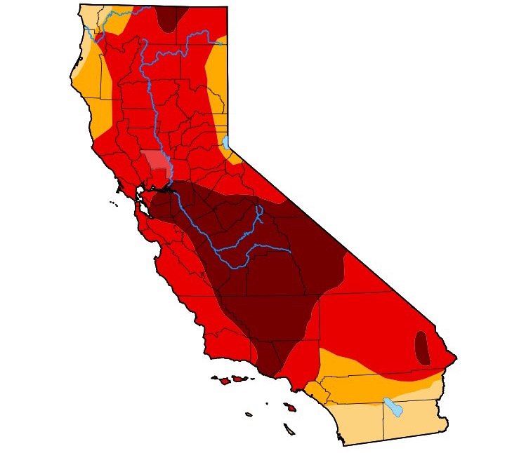 California Faces Statewide Mandatory Water Restrictions as
Drought Worsens 1
