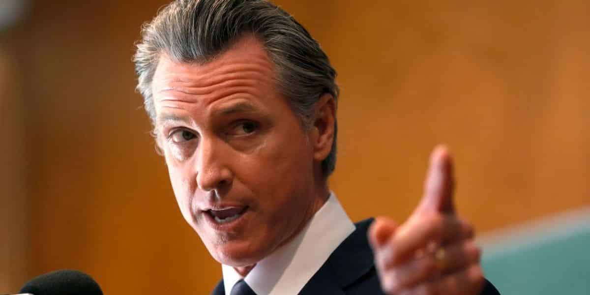 California Gov. Gavin Newsom announces that health care
workers will be required to get a COVID-19 booster shot 1