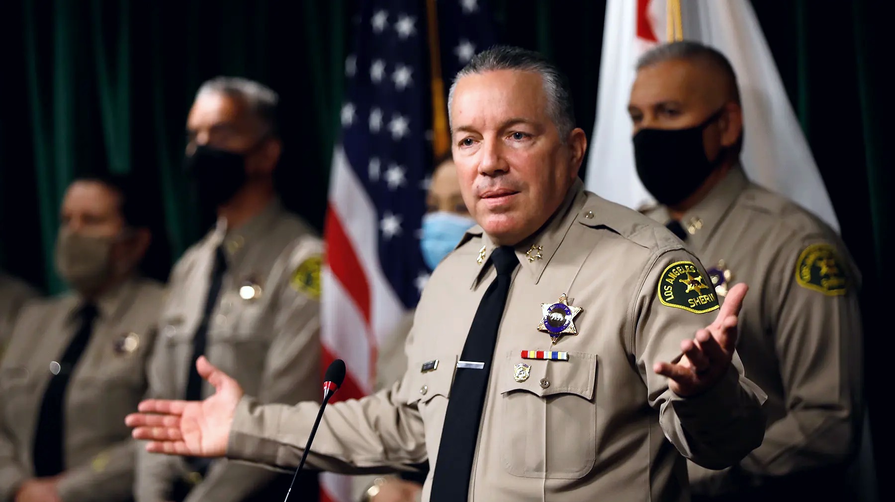 ‘Politically Motivated Stunt’: LA County Votes to Fire 4K
Unvaccinated LASD Police Officers  1