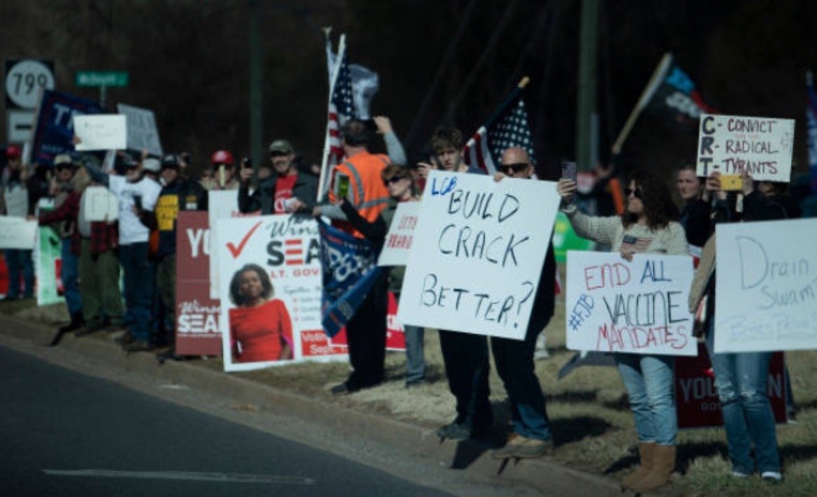 “Build Crack Better?” – Joe Biden Protested During Trip to
Culpeper, Virginia 1